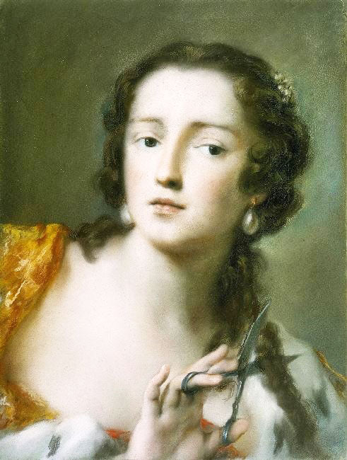 Caterina Sagredo Barbarigo As Berenice by Rosalba Carriera