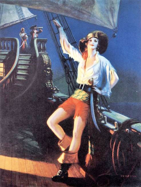 The Pirate Queen by Edward Mason Eggleston