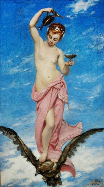 Hébé by Charles Auguste Emile Carolus-Duran