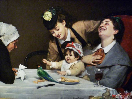 Merrymakers by Charles Auguste Emile Carolus-Duran