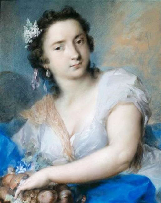 The Four Elements, Earth by Rosalba Carriera