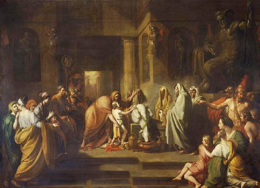 The Oath Of Hannibal by Benjamin West