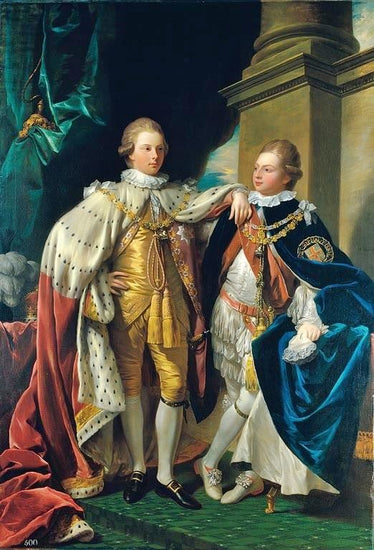 George Iv, When Prince Of Wales, With Frederick, Duke Of York,, Whn Prince Frederick by Benjamin West
