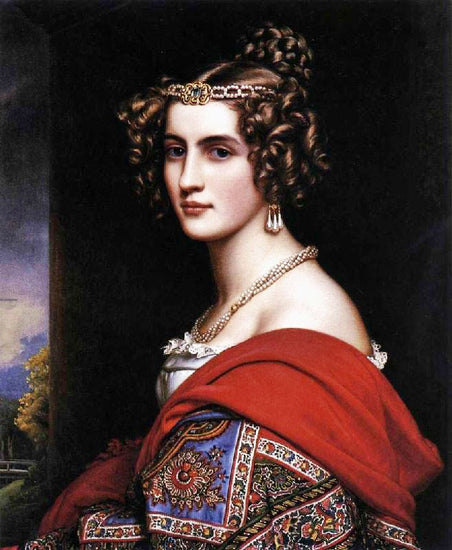 Amalie Von Schintling by Joseph Karl Stieler