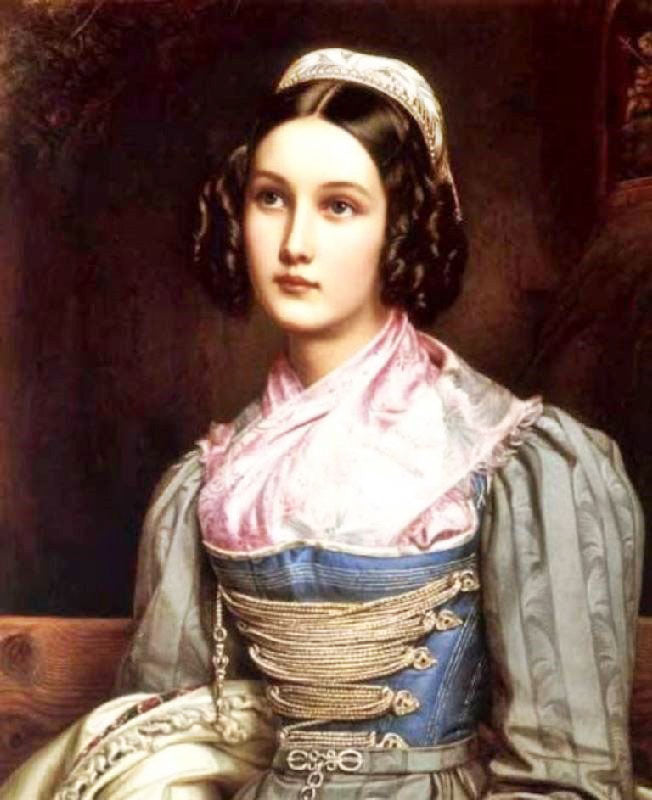 Helene Sedlmayr by Joseph Karl Stieler