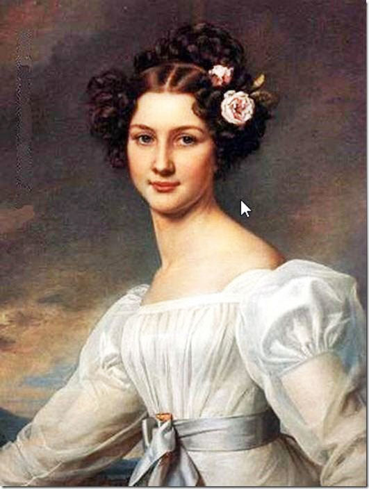 Auguste Strobl by Joseph Karl Stieler