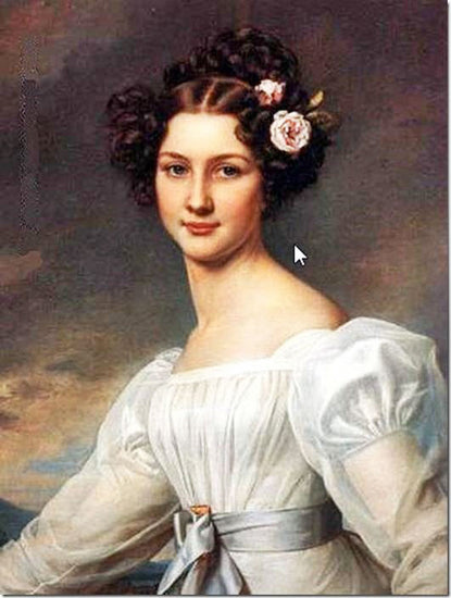 Auguste Strobl by Joseph Karl Stieler