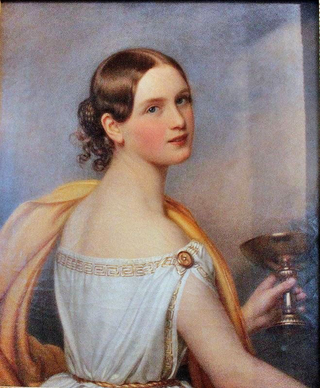 Antonia Wallinger Von Ott by Joseph Karl Stieler