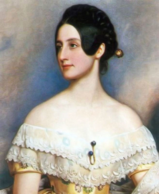 Lady Emily Milbanke by Joseph Karl Stieler