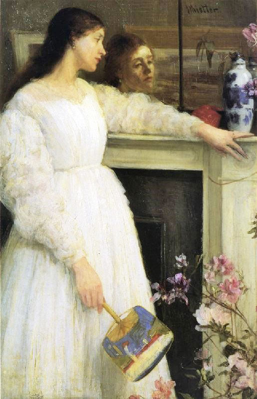 Symphony In White, No. 2: The Little White Girl by James Abbott McNeill Whistler