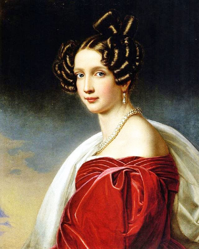 Sophie, Archduchess Of Austria by Joseph Karl Stieler