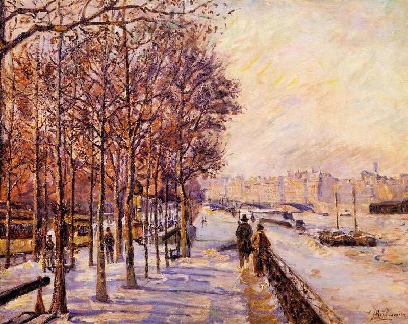 Place Valhubert by Armand Guillaumin