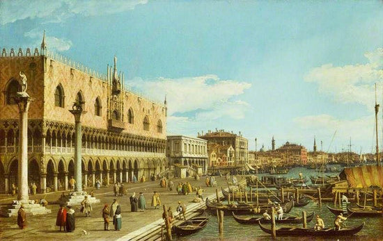 Venice, The Riva Degli Schiavoni by Canaletto