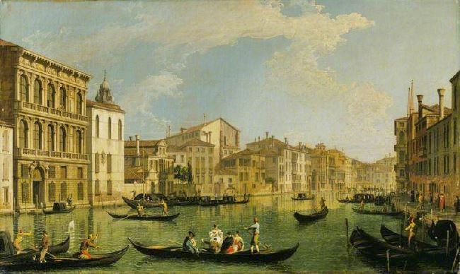 THE GRAND CANAL FROM THE PALAZZO FLANGINI