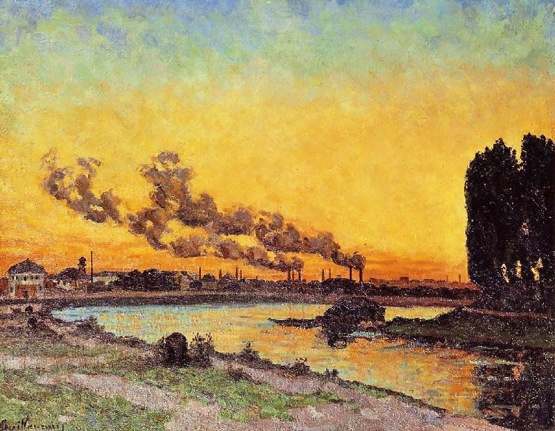 SUNSET AT IVRY