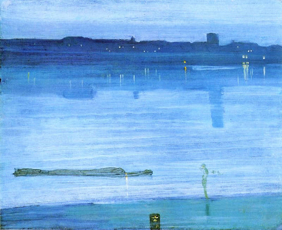 Nocturne: Blue And Silver, Chelsea by James Abbott McNeill Whistler