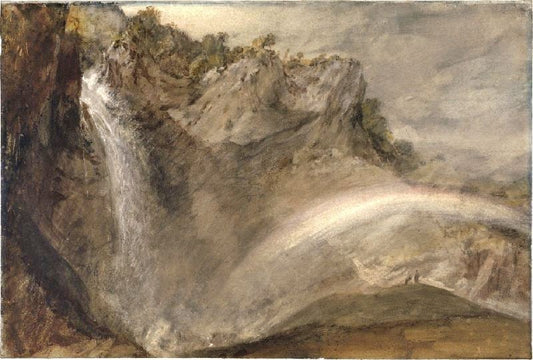 Upper Falls Of The Reichenbach by Joseph Turner
