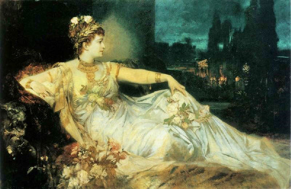 Messalina by Hans Makart