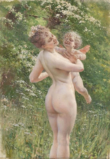 Liebesgeflüster by Heinrich Lossow