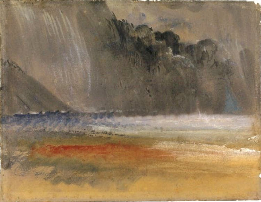 Heaped Thundercloud Over Sea And Land by Joseph Turner
