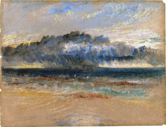 Storm On Margate Sands by Joseph Turner