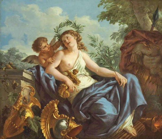 An Allegory Of Victory by Jean-Jacques Lagrenée