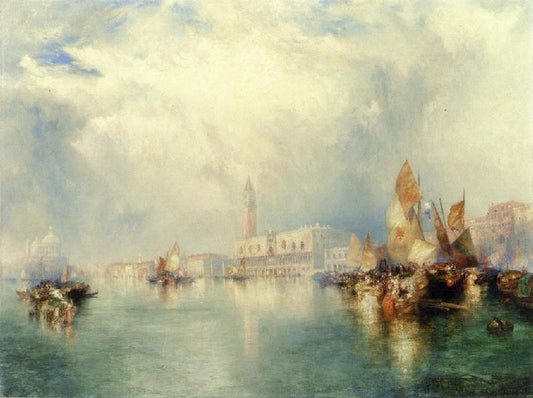 Venice, Grand Canal by Thomas Moran