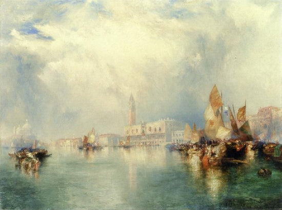 Venice, Grand Canal by Thomas Moran