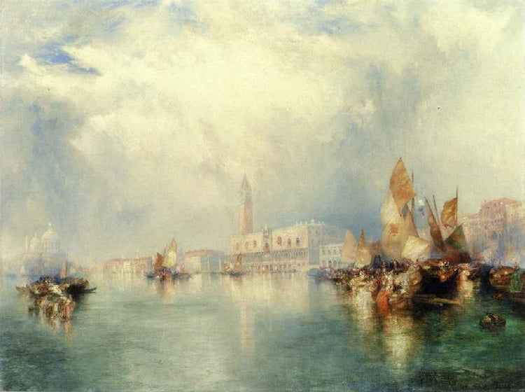 Venice, Grand Canal by Thomas Moran