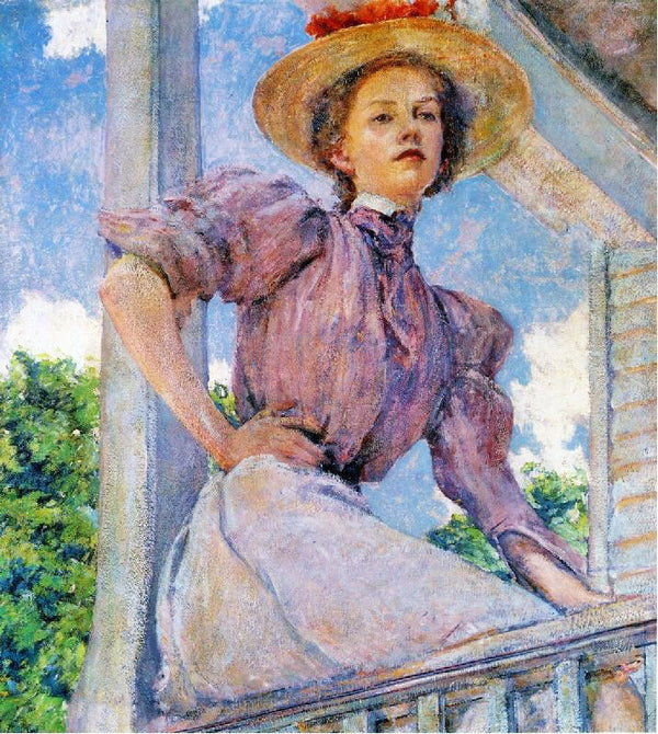 A Summer Girl by Robert Lewis Reid