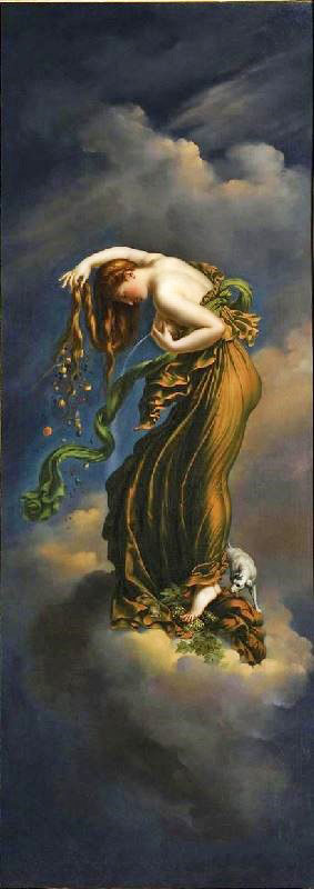 Four Seasons 03, Autumn by Anne-Louis Girodet de Roussy-Trioson