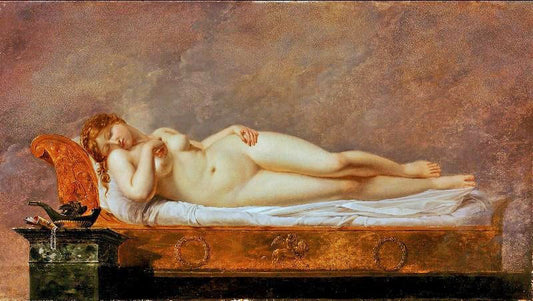 Psyche Asleep by Anne-Louis Girodet de Roussy-Trioson