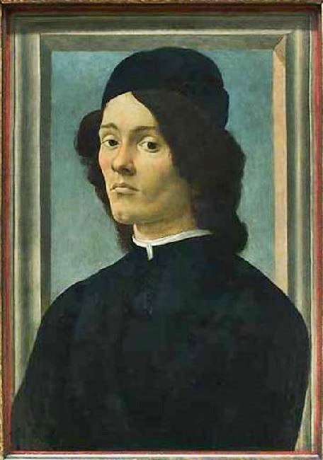 Portrait Of A Young Man by Sandro Botticelli