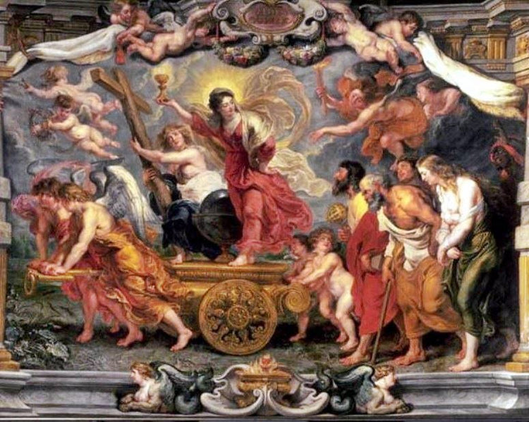 Triumph Of The Eucharist by Peter Paul Rubens