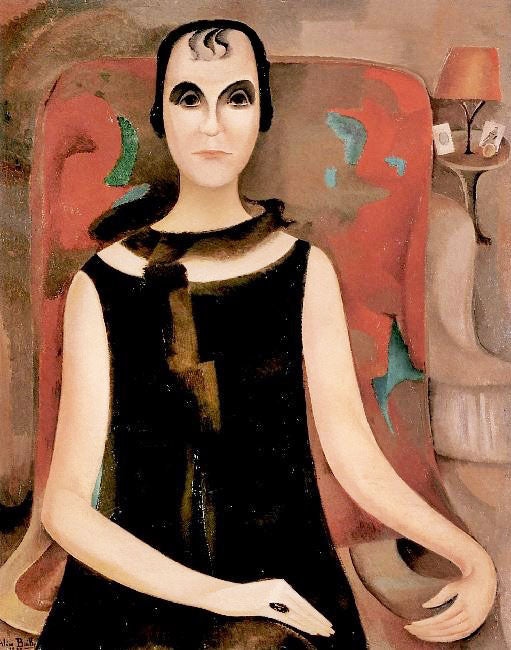Portrait Of Mlle. Madeleine De Cérenville by Alice Baill