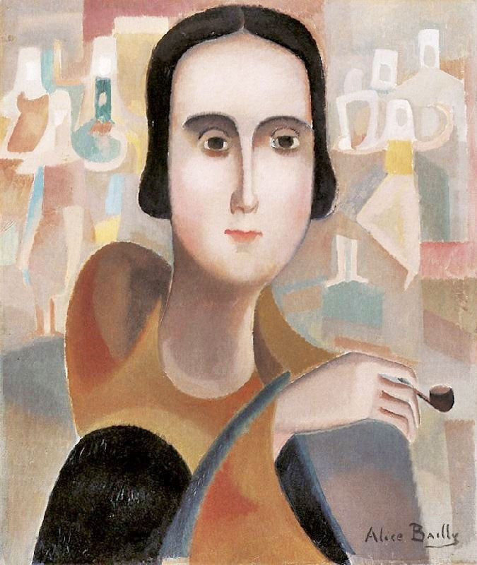 YOUNG WOMAN WITH A PIPE (ANDRÉE VAURABOURG)
