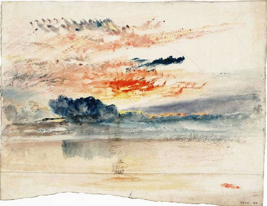 Study Of Sea And Sky by Joseph Turner