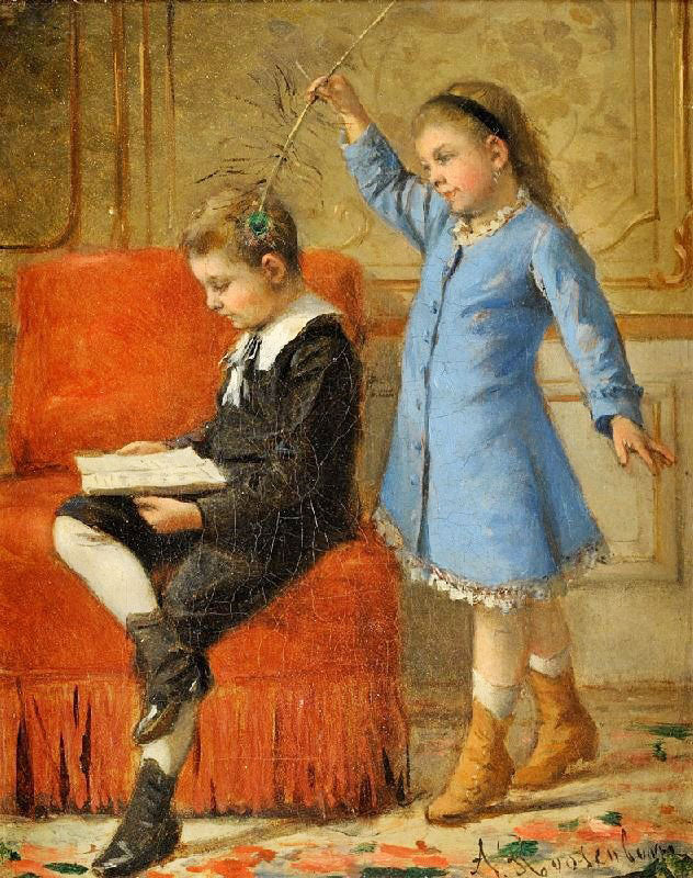 The Teasing Sister by Albert Roosenboom