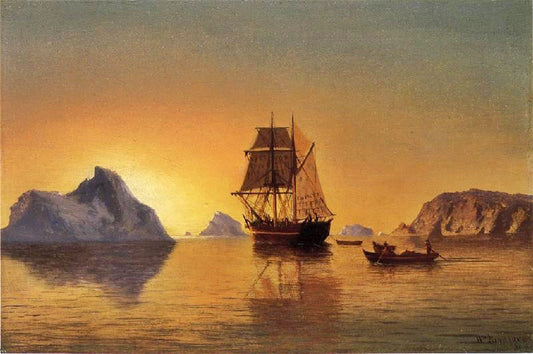 An Arctic Scene by William Bradford