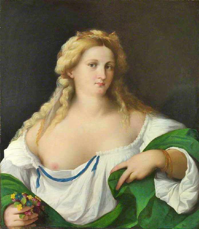 A Blond Woman by Jacopo Palma il Vecchio