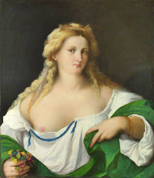 A Blond Woman by Jacopo Palma il Vecchio