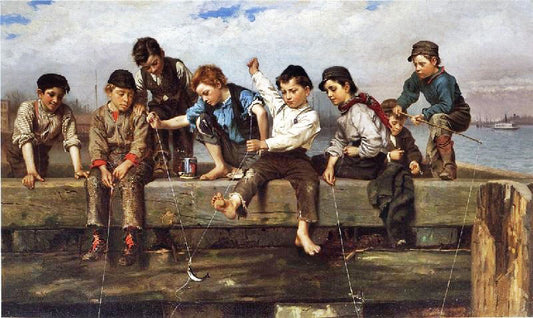 A Thrilling Moment by John George Brown