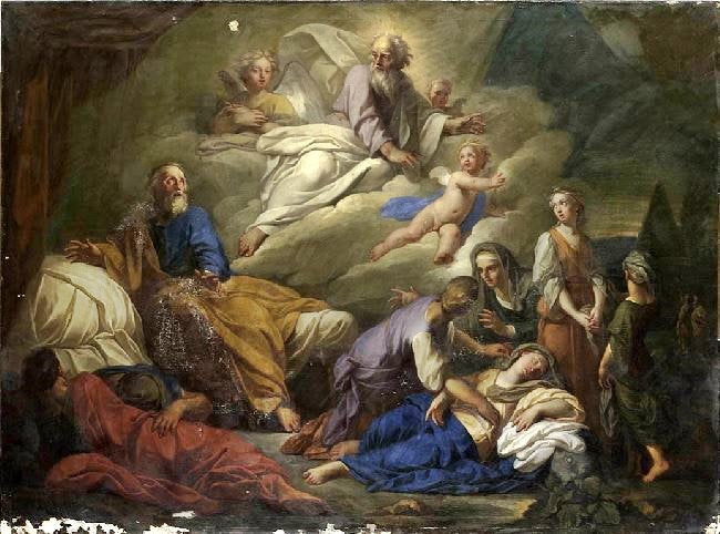 VISION OF JACOB IN EGYPT WHILE GOING TO SEE HIS SON JOSEPH