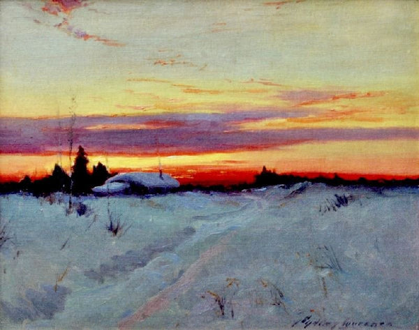 Alaska Sunset by Sydney Mortimer Laurence