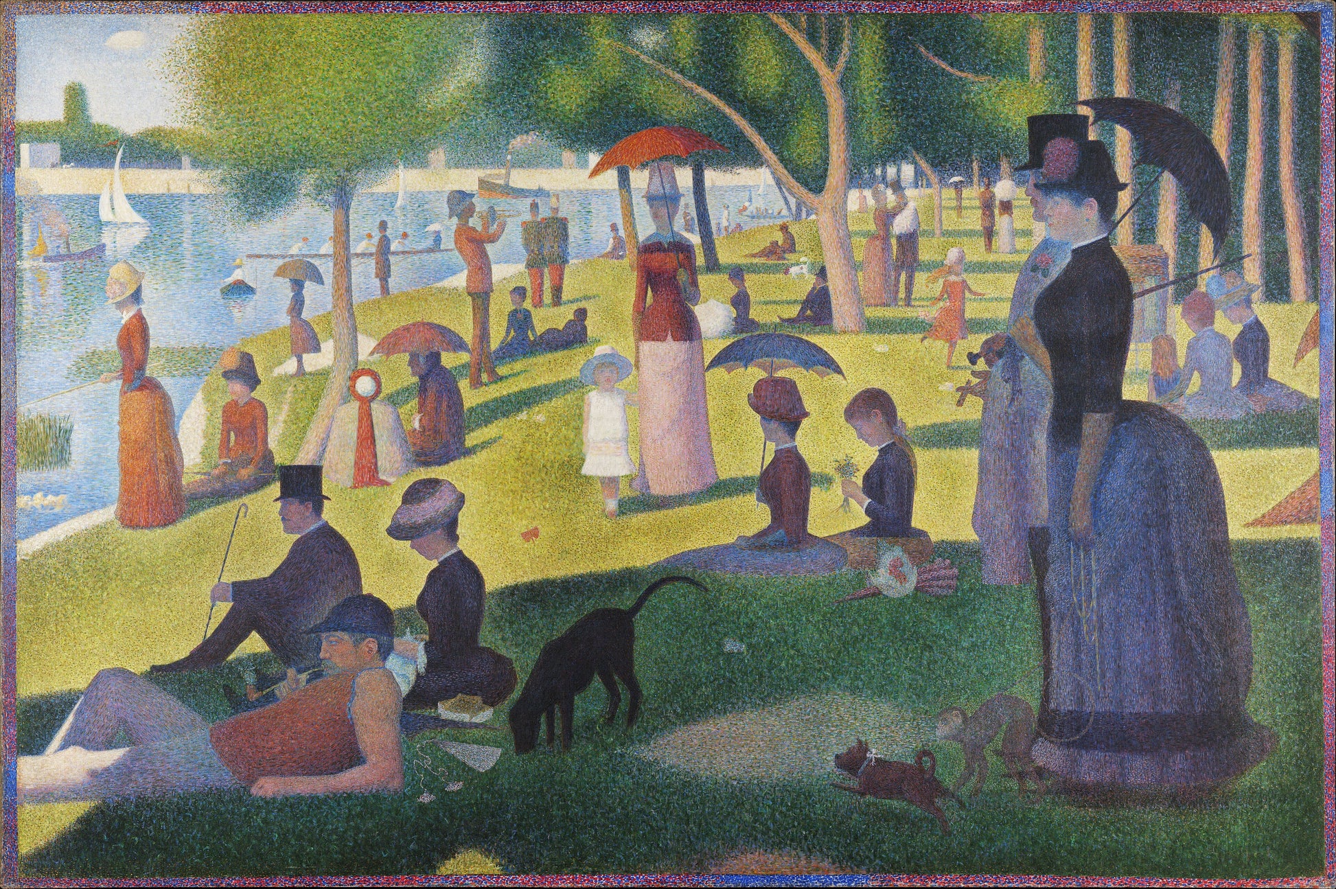 A SUNDAY AFTERNOON ON THE ISLAND OF LA GRANDE JATTE