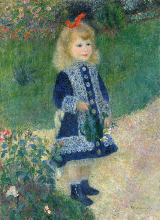 GIRL WITH A WATERING CAN