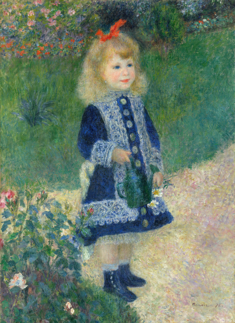 GIRL WITH A WATERING CAN