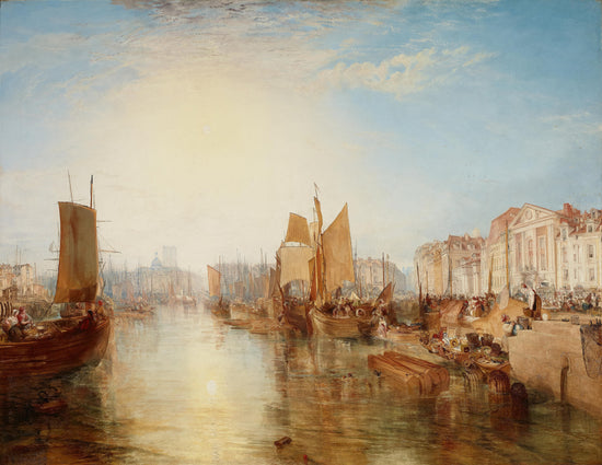 THE HARBOR OF DIEPPE