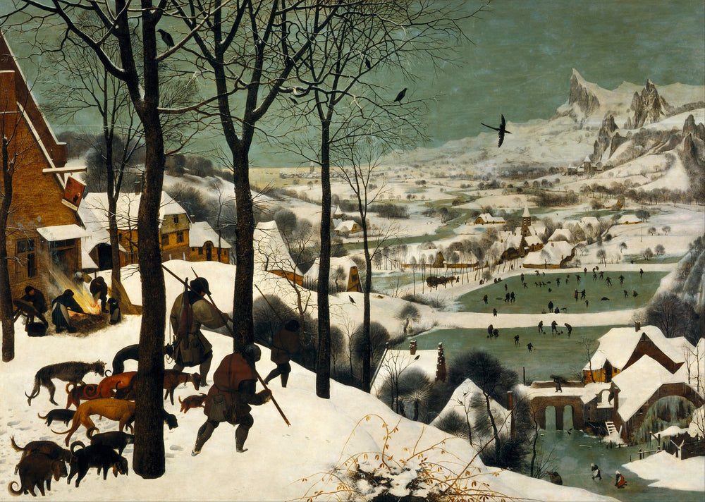 THE HUNTERS IN THE SNOW, WINTER