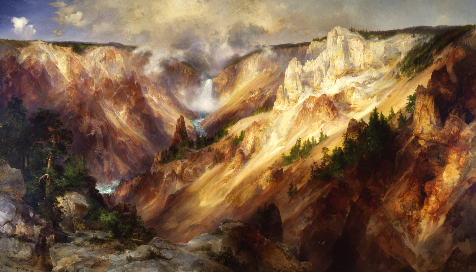 THE GRAND CANYON OF THE YELLOWSTONE, 1901
